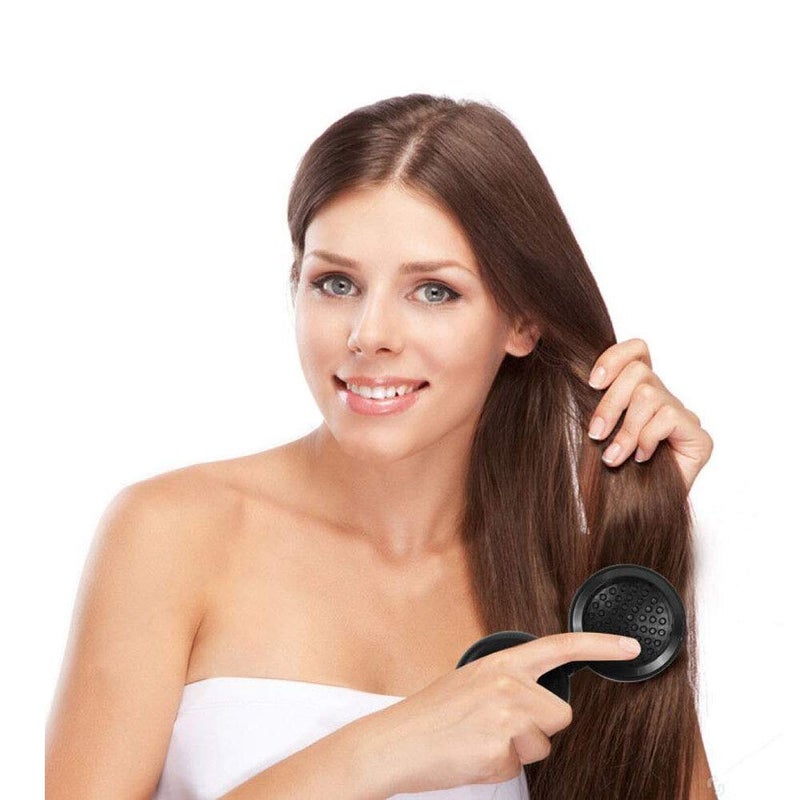 Aooba 3PCS Folding Travel Hair Brush with Mirror, Mini Comb/Wet Brushes, Compact Purse Pocket Hair Massage Combor for Women and Girls - Image 5